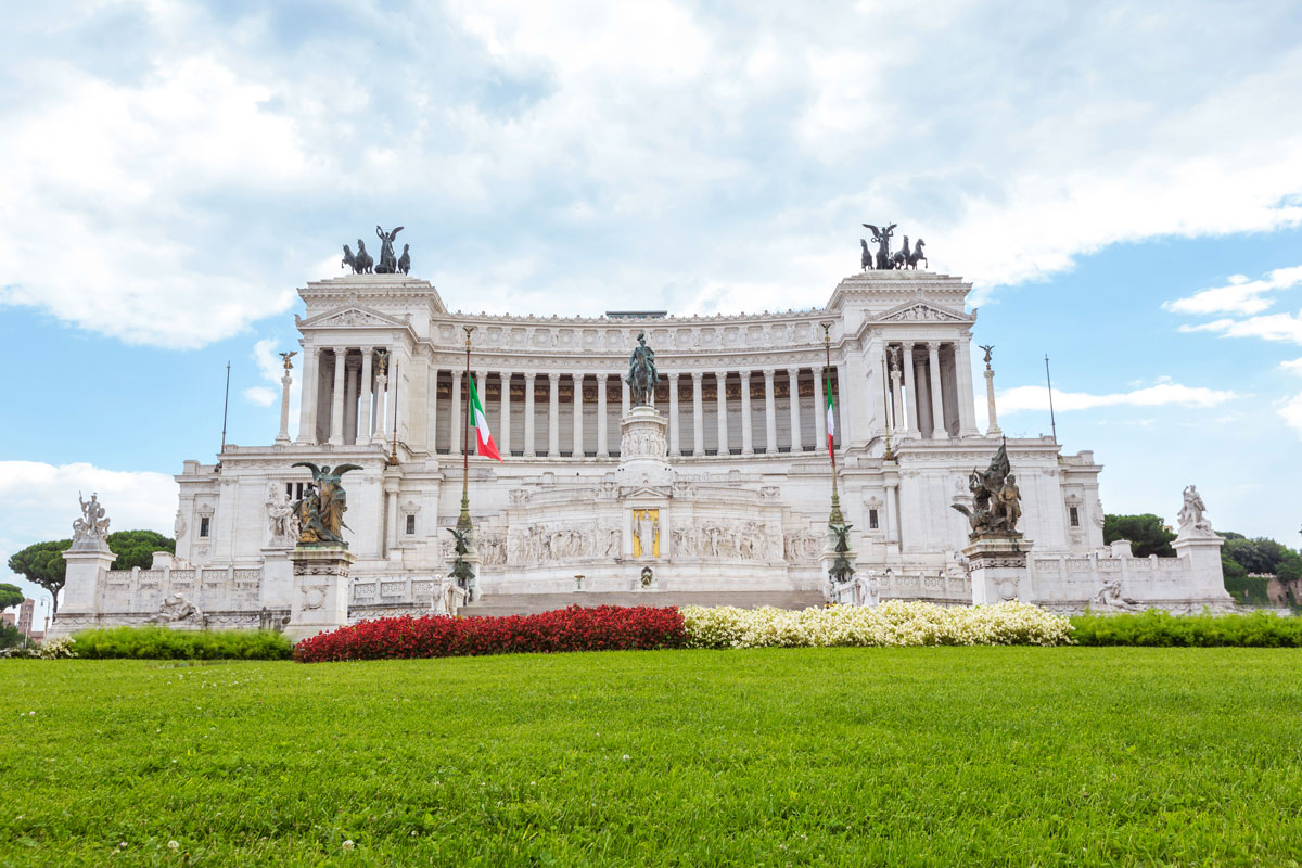 La Dea Roma e l’Altare della Patria